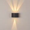 Windhoek Außenwandleuchte LED, 2-flammig