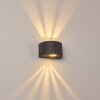 Windhoek Außenwandleuchte LED, 2-flammig
