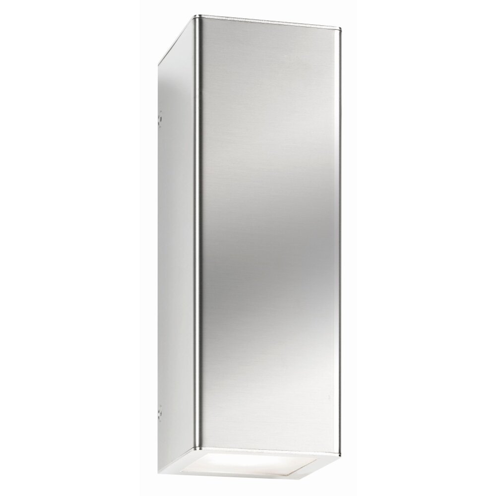 LCD Typ 025 Wandleuchte Edelstahl, 2-flammig main product photo