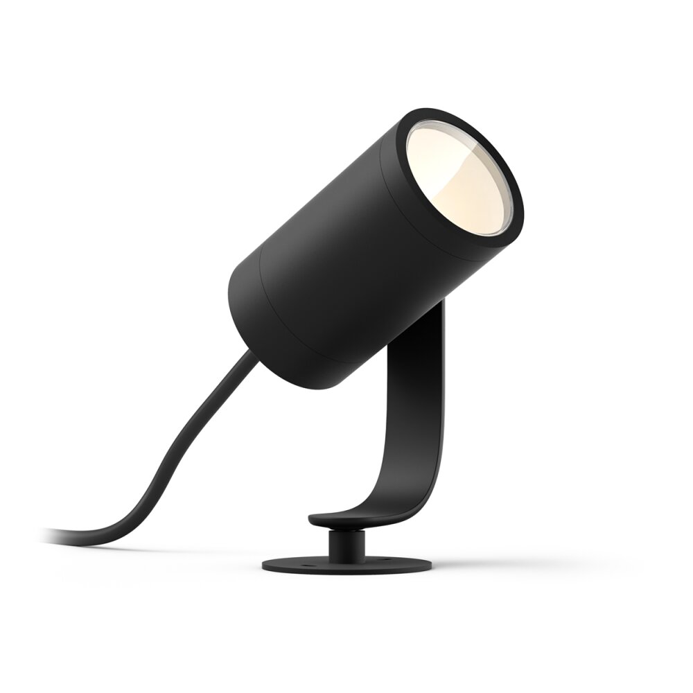 Philips Hue Ambiance White & Color WACA Lily Spot, Erweiterungs-Set LED Schwarz, 1-flammig, Farbwechsler main product photo
