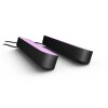 Philips Hue Ambiance White & Color Play Lightbar Doppelpack Basis-Set LED Schwarz, 2-flammig, Farbwechsler