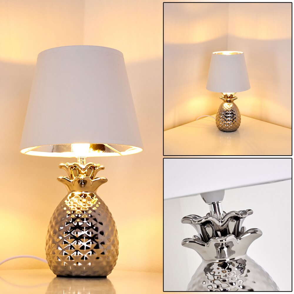 Pina Tischleuchte Weiß, 1-flammig main product photo