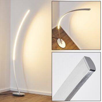 Antares Bogenleuchte LED Chrom, 1-flammig