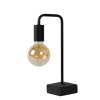 Lucide LORIN Tischlampe Schwarz, 1-flammig