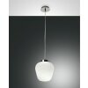 Fabas Luce Cora Pendelleuchten Chrom, 1-flammig