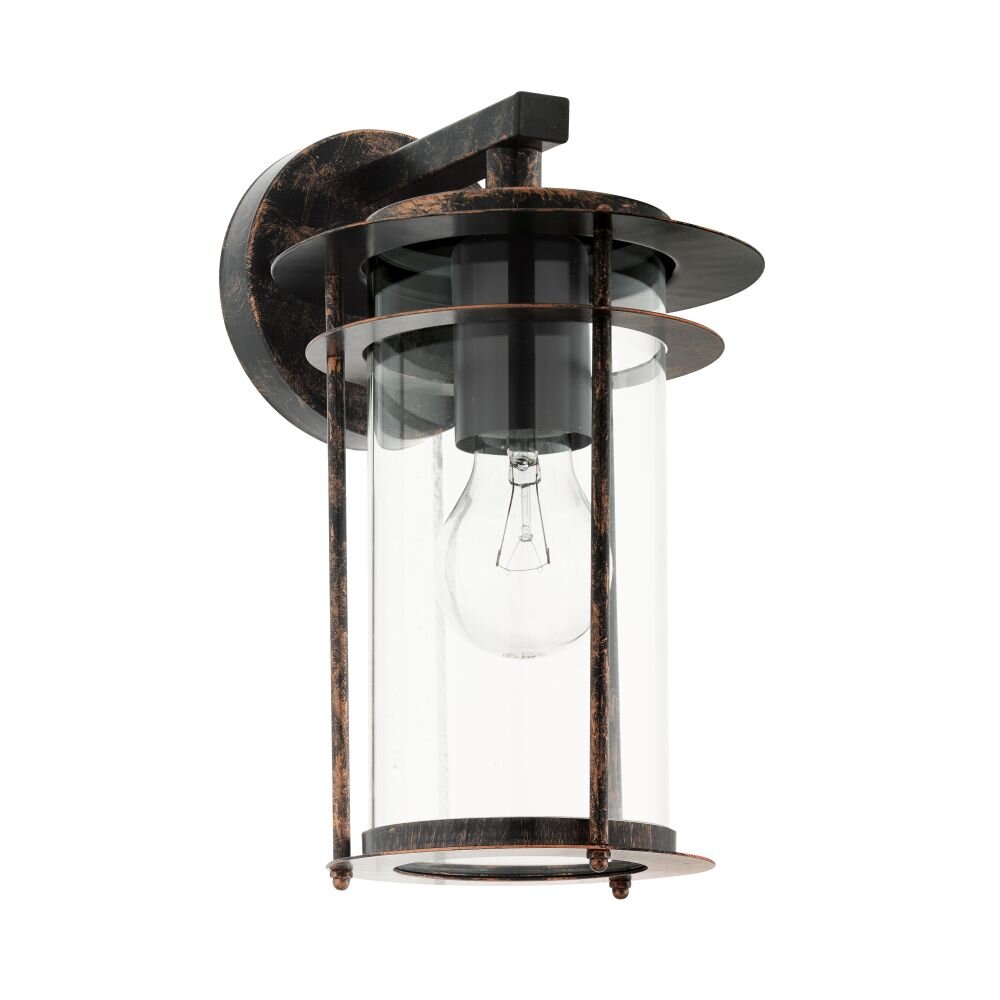 Eglo VALDEO Wandleuchte Dunkelbraun, Kupferfarben, 1-flammig main product photo