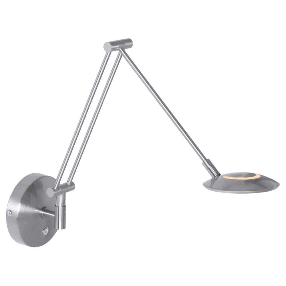 Steinhauer Zodiac Wandleuchte LED Edelstahl, 1-flammig main product photo