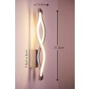 Mantra Sahara Wandleuchte LED Chrom, 1-flammig