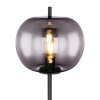 Globo BLACKY Stehleuchte Schwarz, 1-flammig
