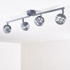 Covane Deckenleuchte LED Blau, Grau, 4-flammig