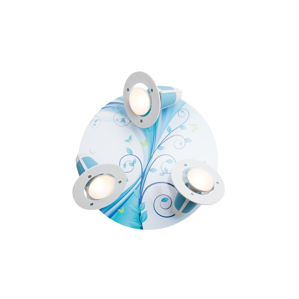 Elobra PHANTASIE Rondell Grün, 3-flammig main product photo