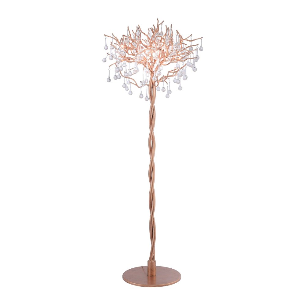 Paul Neuhaus ICICLE Stehleuchte Messing, 5-flammig main product photo