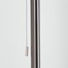 Gunstock Stehleuchte Nickel-Matt, 2-flammig