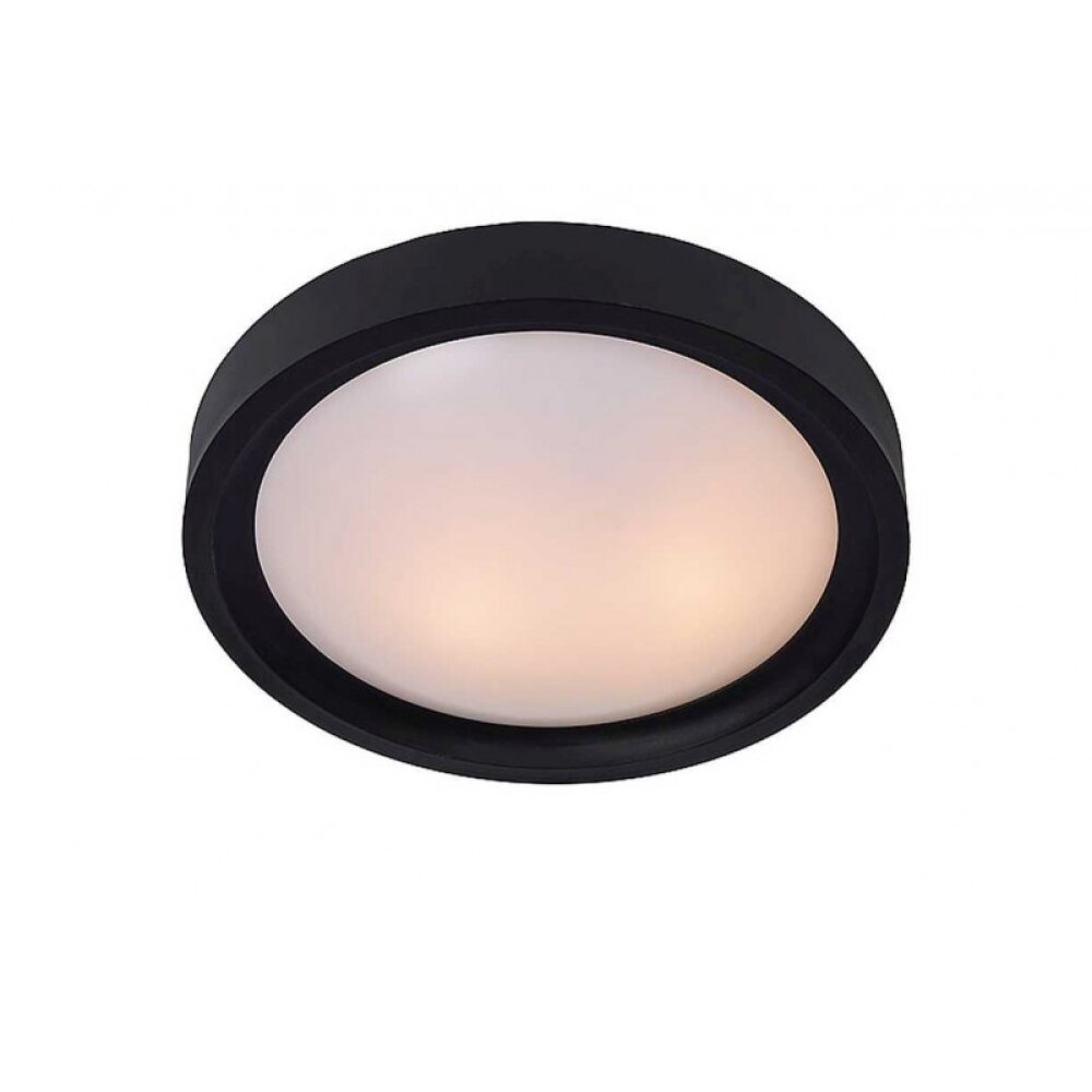 Lucide LEX Deckenleuchte Schwarz, 2-flammig main product photo