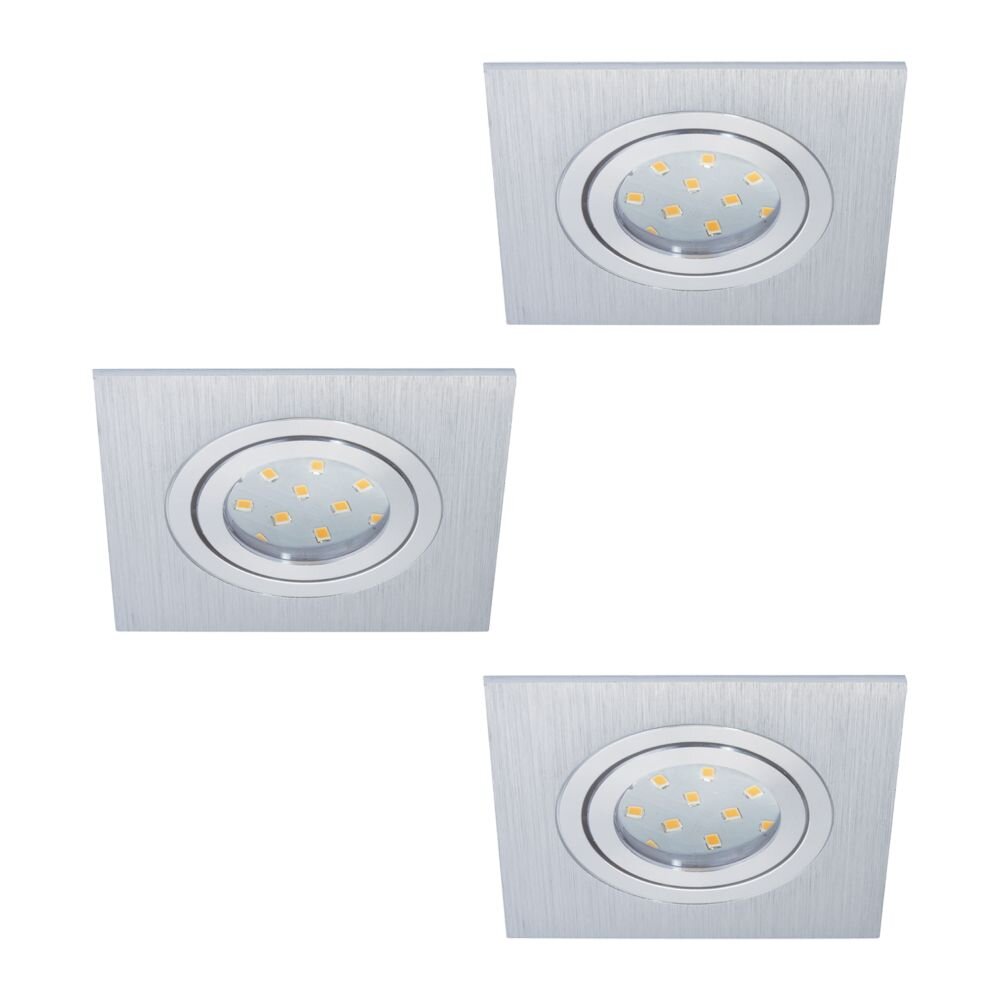 Eglo AREITIO Einbauleuchte LED Aluminium, 3-flammig main product photo