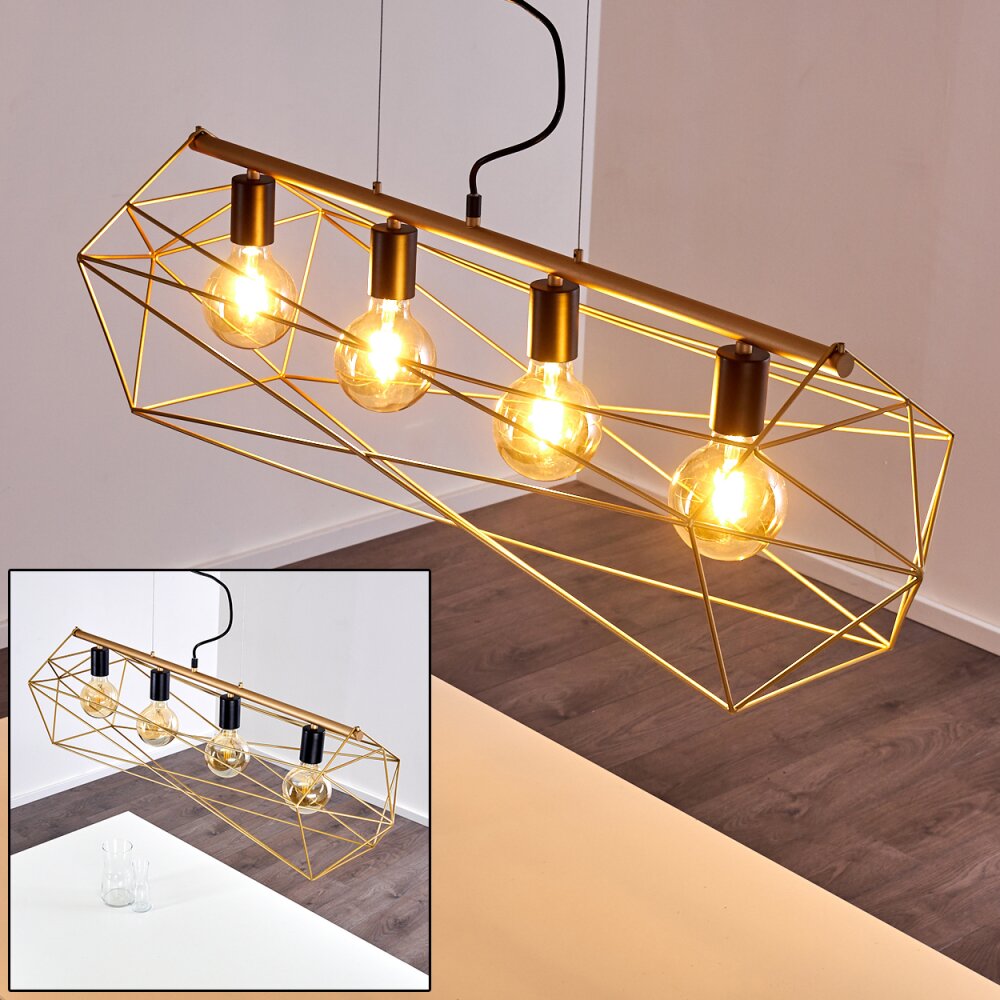 Babol Hängeleuchte Schwarz, 4-flammig main product photo