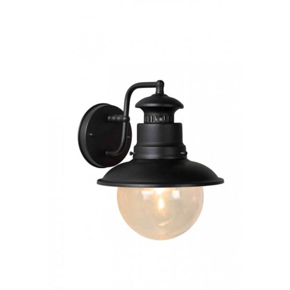 Lucide FIGO Außenwandleuchte Schwarz, 1-flammig main product photo