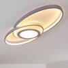 Chunky Deckenleuchte LED Silber, 1-flammig