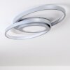 Chunky Deckenleuchte LED Silber, 1-flammig