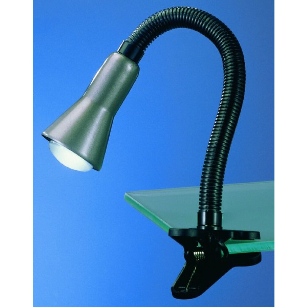 Trio Leuchten FLEXO Klemmleuchte Aluminium, 1-flammig main product photo