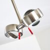 Florenz Deckenleuchte LED Nickel-Matt, 2-flammig