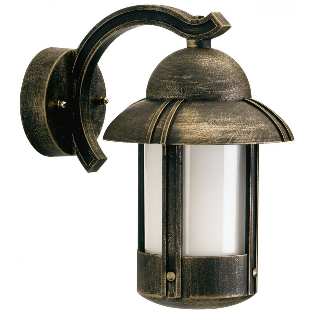 Albert Leuchten 841 Außenwandleuchte Braun, Messing, 1-flammig main product photo