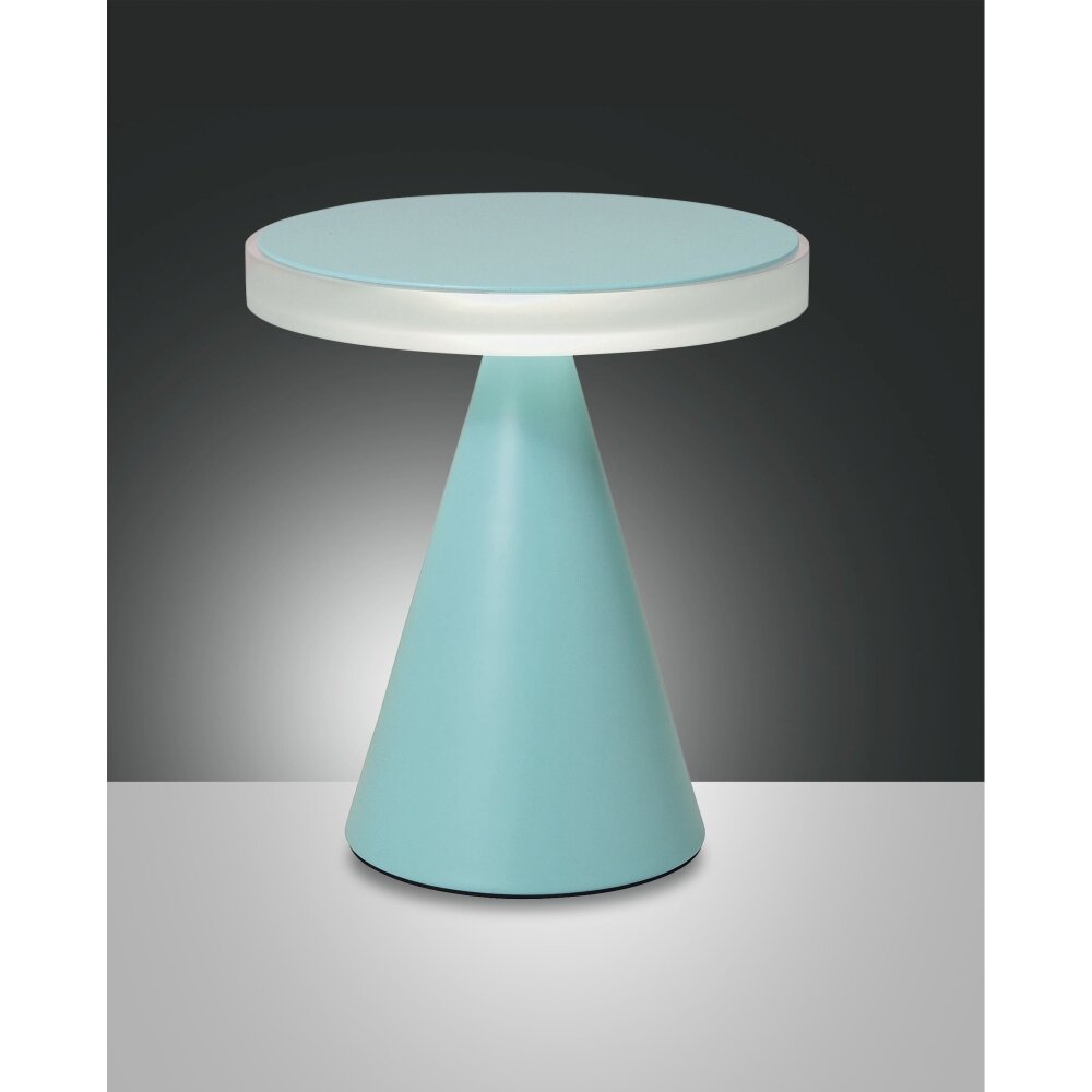 Fabas Luce Neutra Tischleuchte LED Grün, 1-flammig main product photo