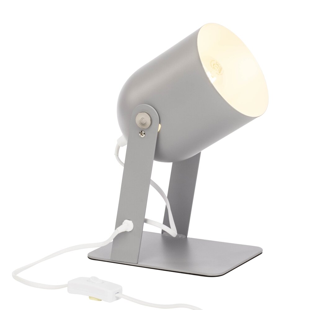 Brilliant Leuchten Yan Tischleuchte Grau, 1-flammig main product photo