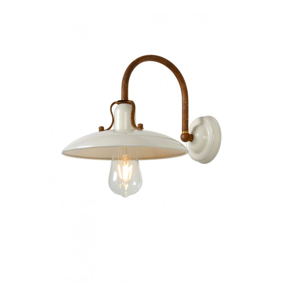 Lucide RÖMER Wandleuchte Cremefarben, 1-flammig main product photo