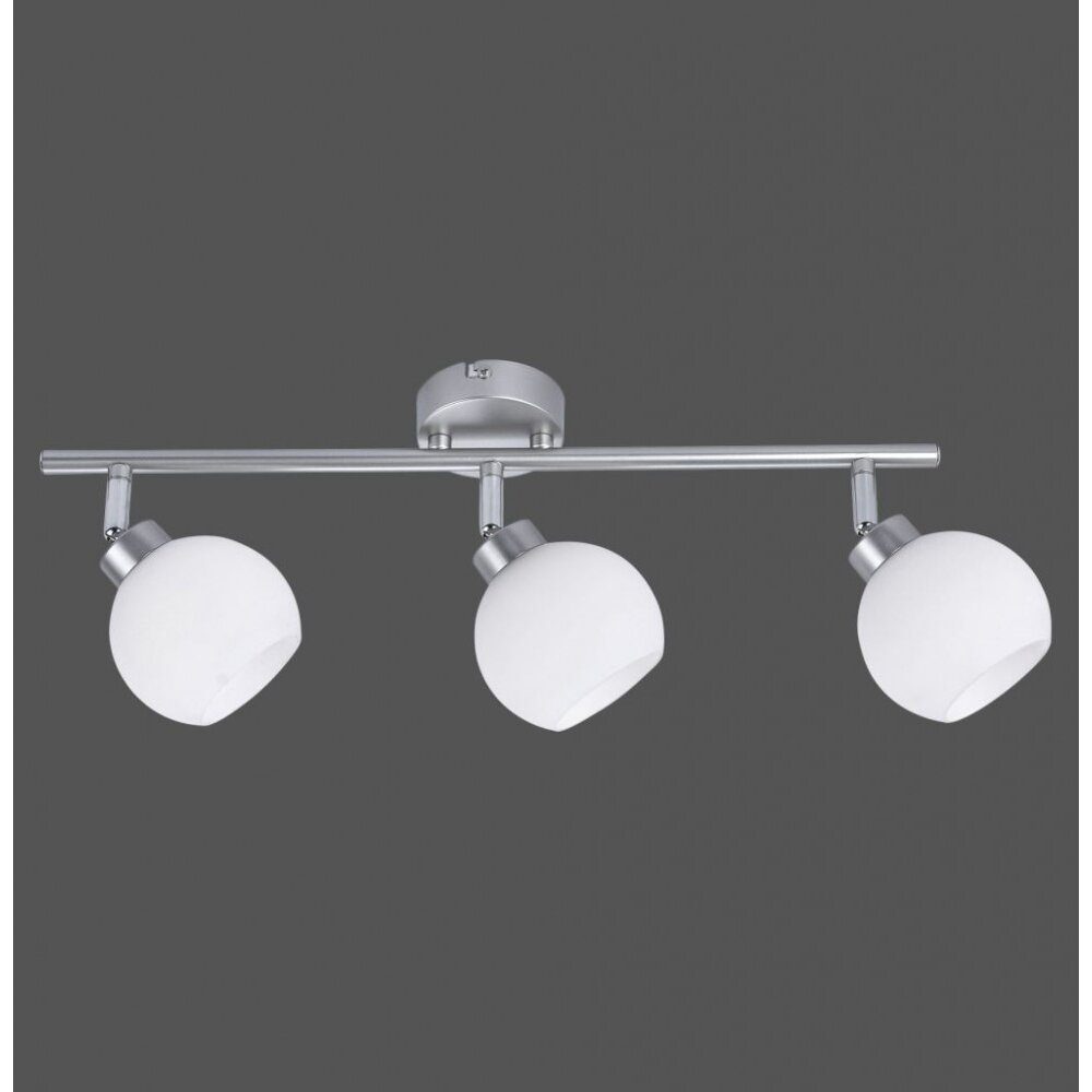 Leuchten Direkt LOTTA Deckenleuchte Silber, 3-flammig main product photo