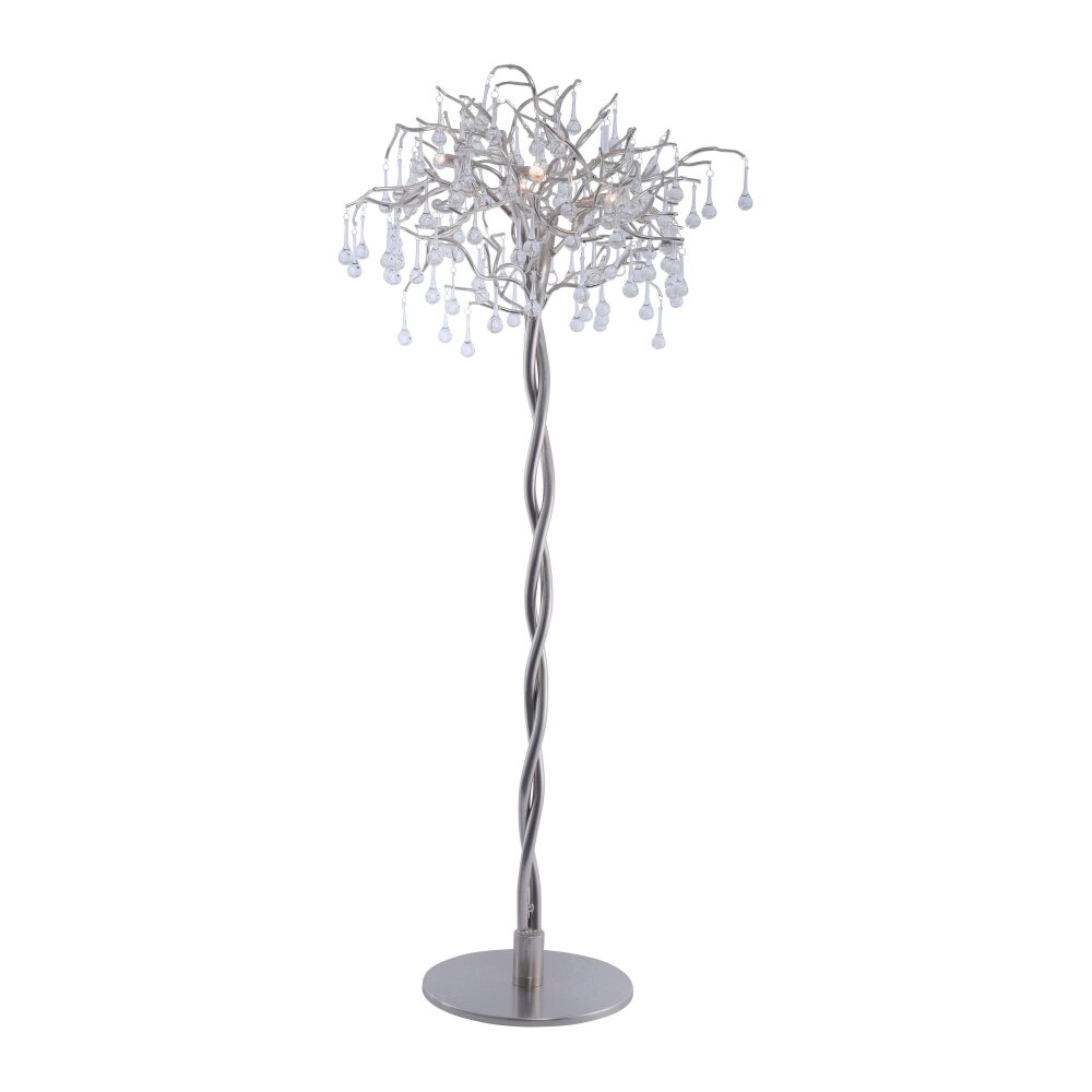 Paul Neuhaus ICICLE Stehleuchte Edelstahl, 5-flammig main product photo