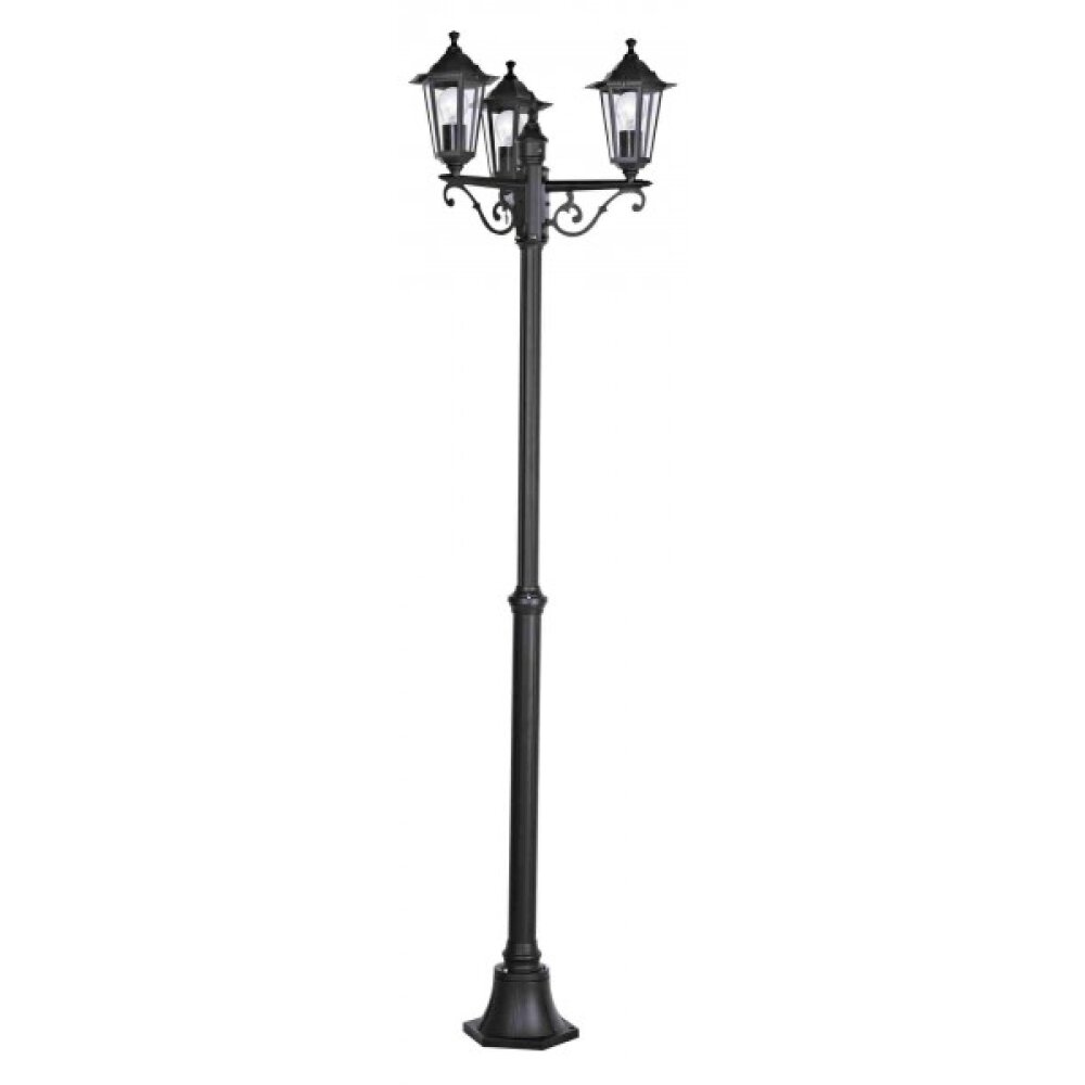 Eglo LATERNA 4 Aussenstehleuchte Schwarz, 3-flammig main product photo