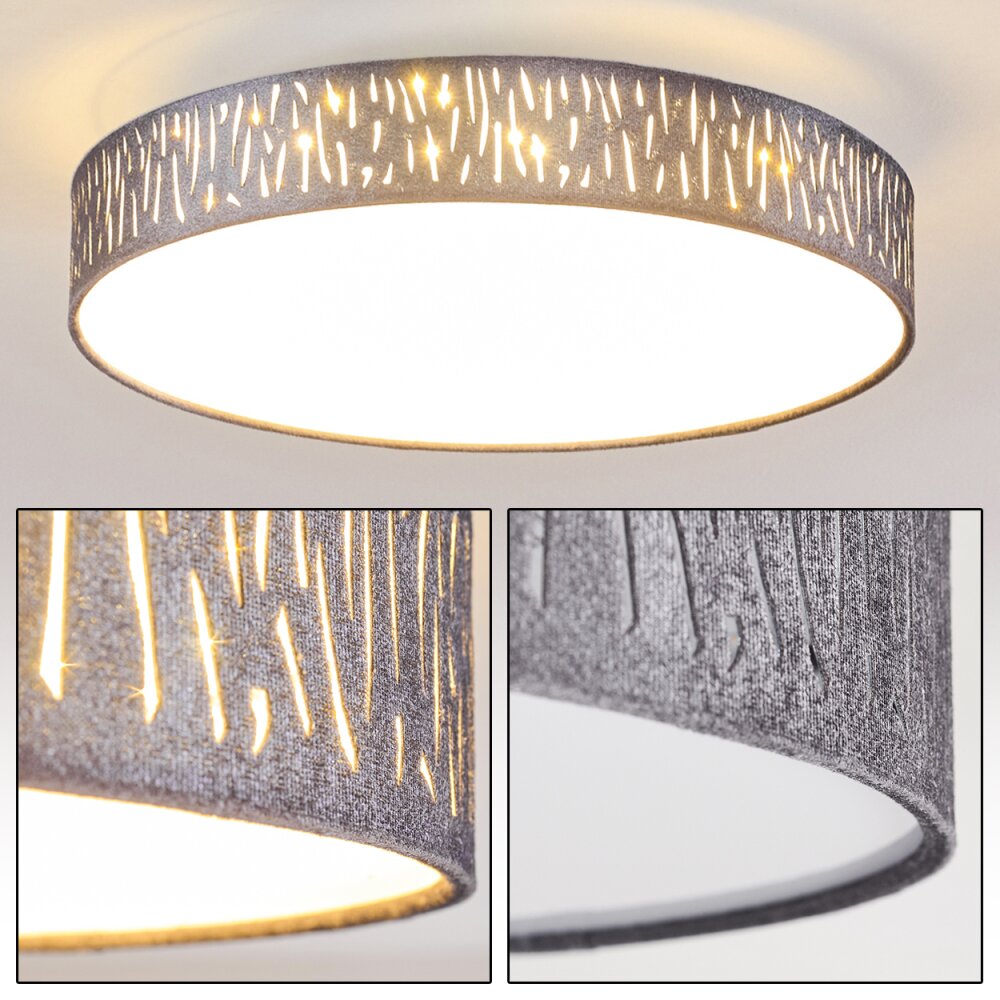 Liared Deckenleuchte LED Nickel-Matt, 1-flammig main product photo