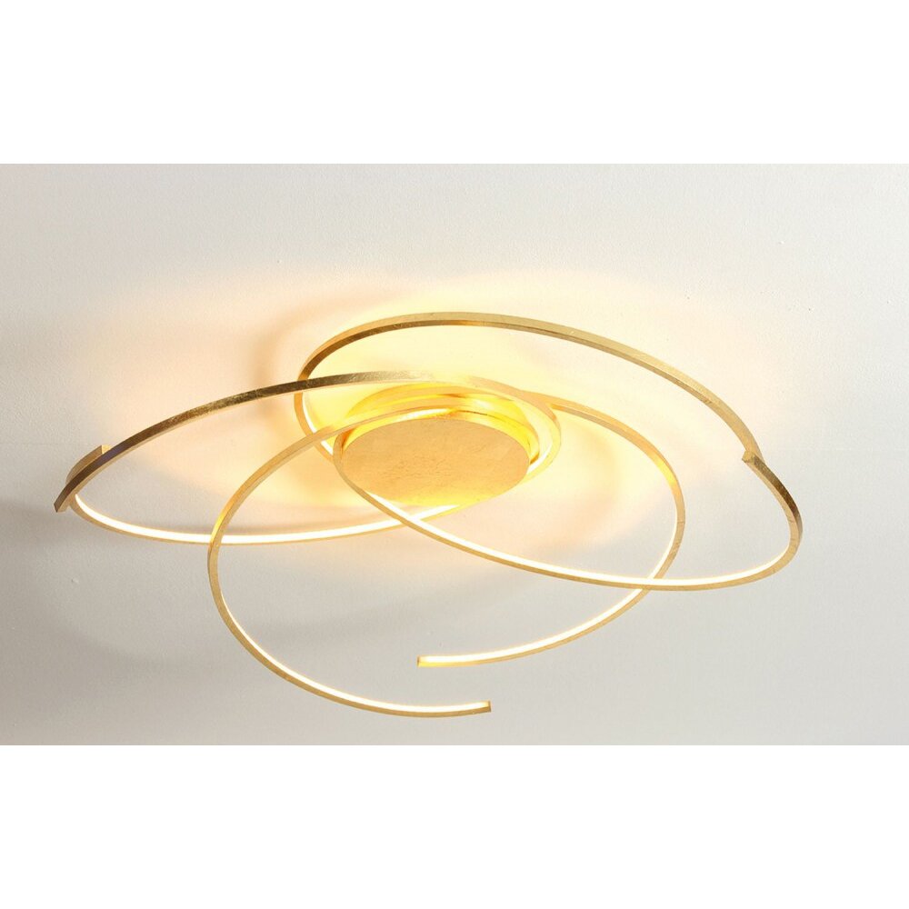 Escale SPACE Deckenleuchte LED Gold, 1-flammig main product photo