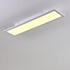 Salmi Deckenpanel LED Weiß, 1-flammig