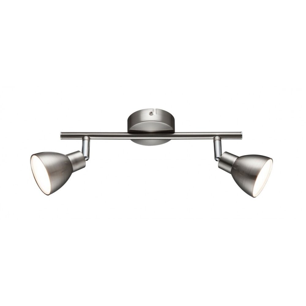 Wofi LESTER Deckenspot LED Nickel-Matt, 2-flammig main product photo
