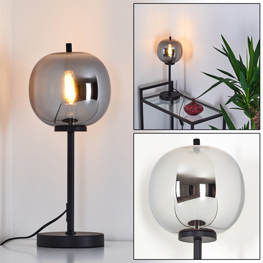 Verbania Tischleuchte Schwarz, 1-flammig main product photo
