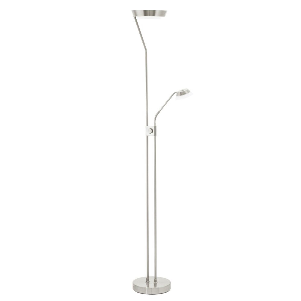 Eglo SARRIONE Deckenfluter LED Nickel-Matt, 3-flammig main product photo
