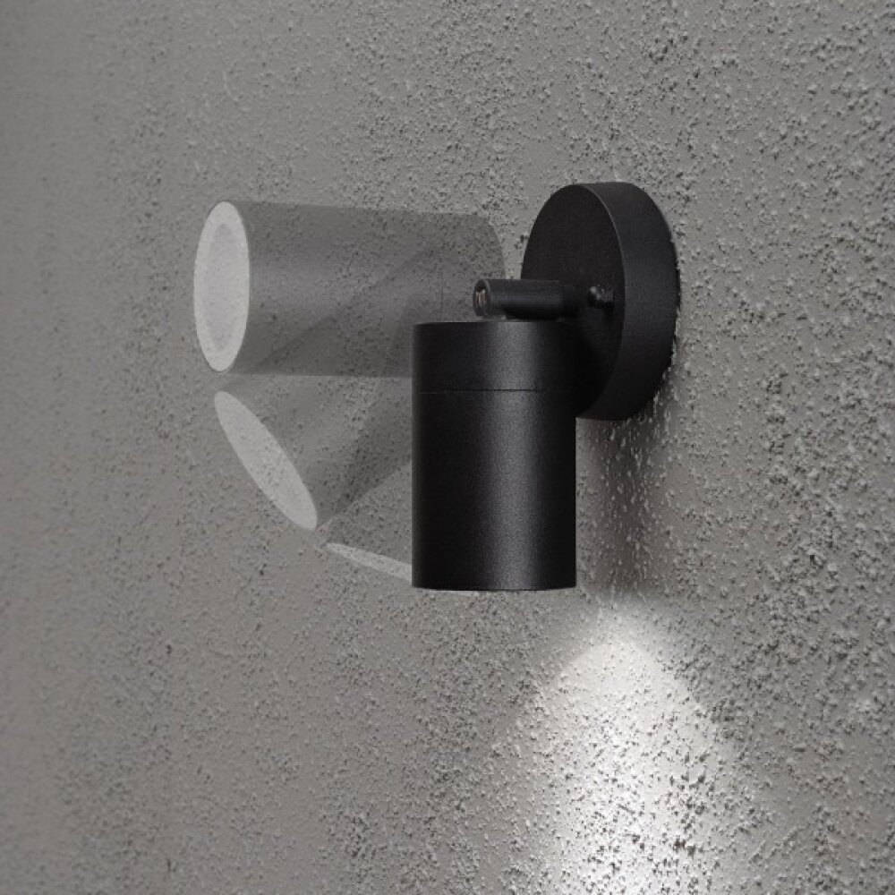 Konstsmide Modena Wandspot Schwarz, 1-flammig main product photo