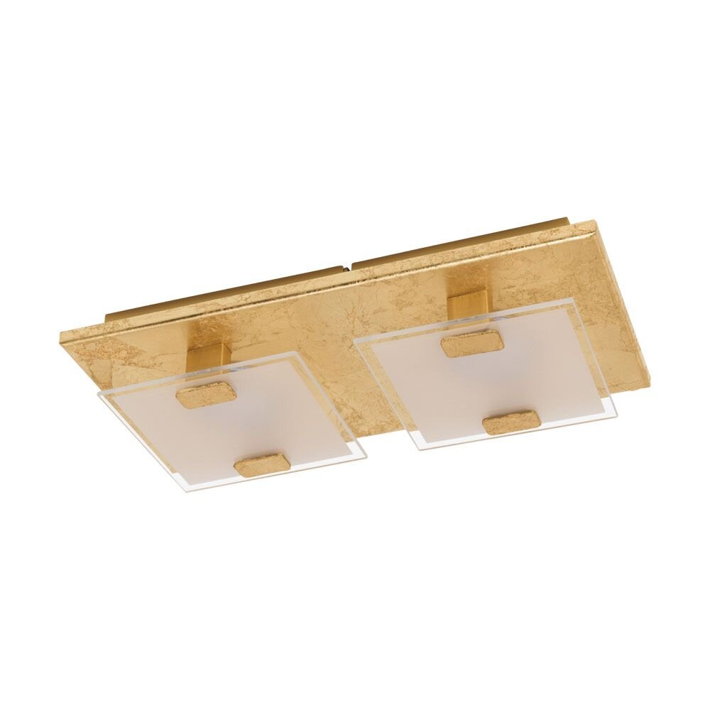 Eglo VICARO Deckenleuchte LED Gold, 2-flammig main product photo