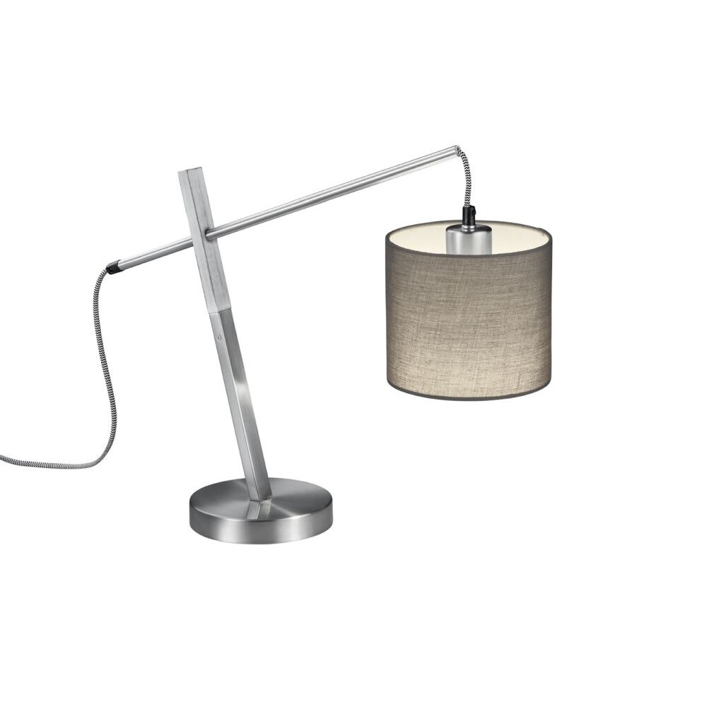 Reality PADME Tischleuchte Nickel-Matt, 1-flammig main product photo