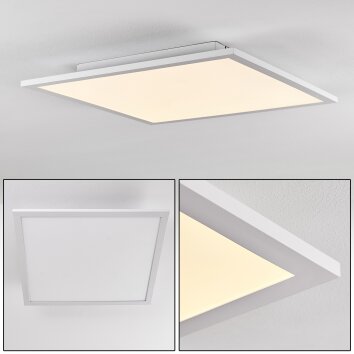 Salmi Deckenpanel LED Weiß, 1-flammig