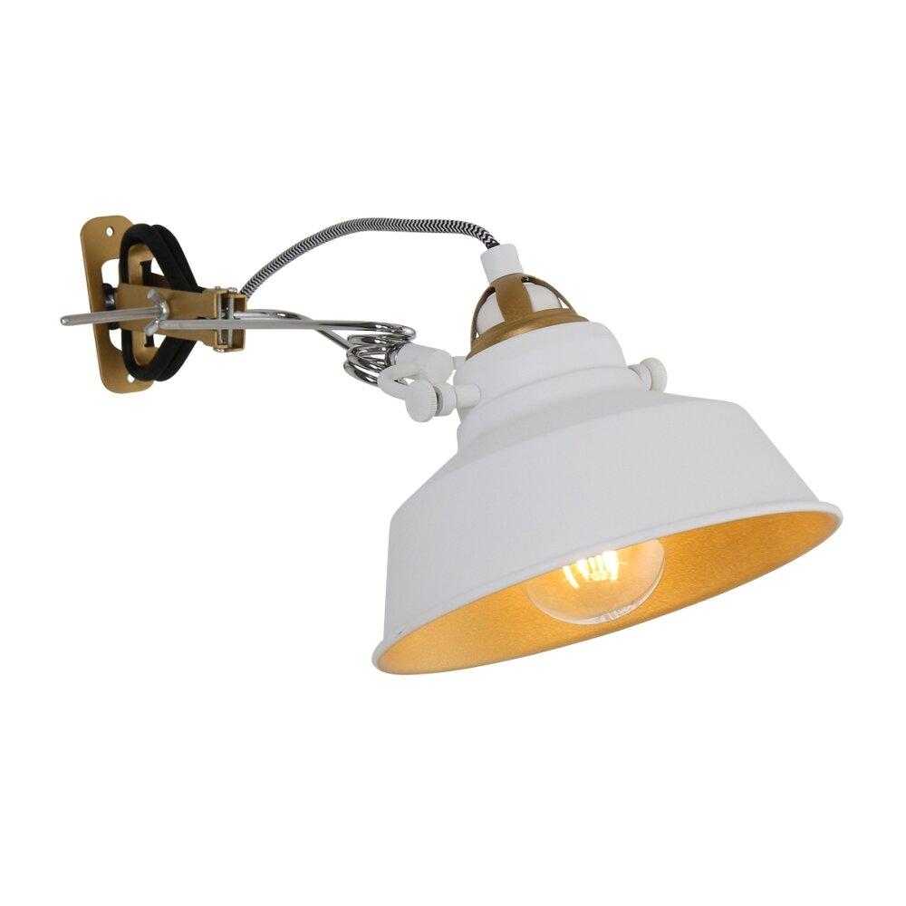 Steinhauer MEXLITE Wandleuchte Weiß, 1-flammig main product photo