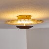 Sunrise Deckenleuchte LED Gold, Rostfarben, 1-flammig