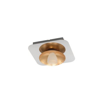 Eglo TORANO Deckenleuchte LED Chrom, Gold, 1-flammig