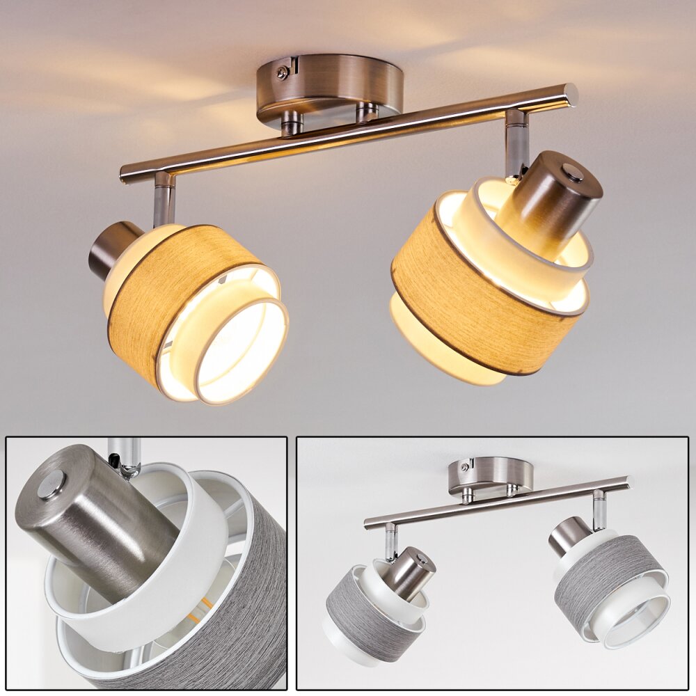 Lotorp Deckenleuchte Nickel-Matt, 2-flammig main product photo