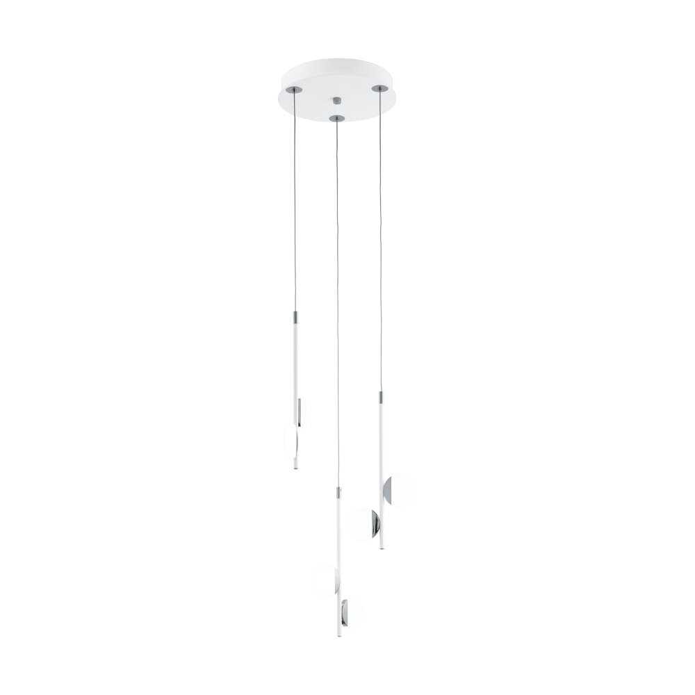 Eglo OLINDRA Hängeleuchte LED Weiß, 6-flammig main product photo