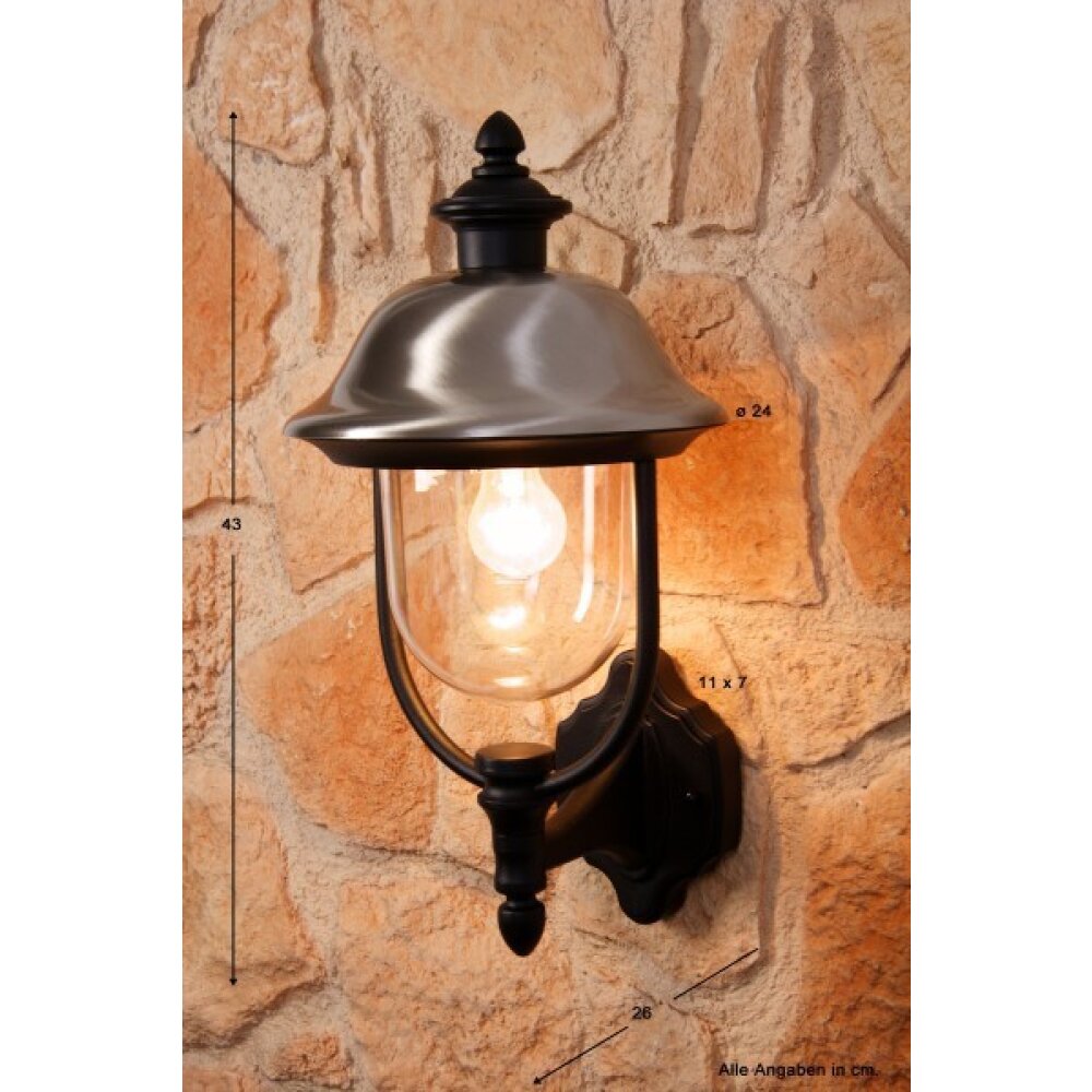 Konstsmide PARMA Wandleuchte Transparent, Klar main product photo