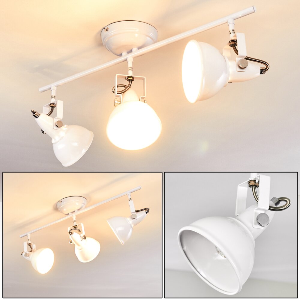 Tina Deckenleuchte Weiß, 3-flammig main product photo