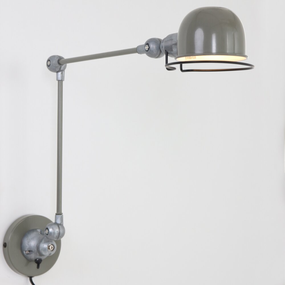 Steinhauer Darvin Wandleuchte Grau, Grün, 1-flammig main product photo